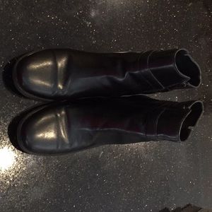 Naturalization dark brown boots